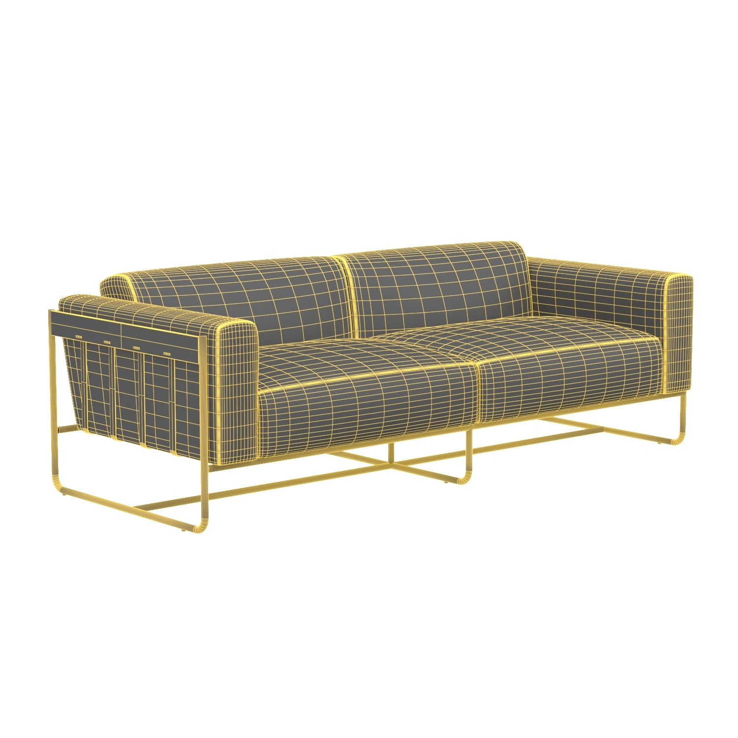 Four Hands Sofa Collection 04 3D Model_04